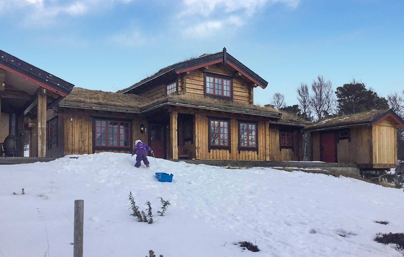 Ferienhaus für 10 Personen mit Terrasse in Oppdal