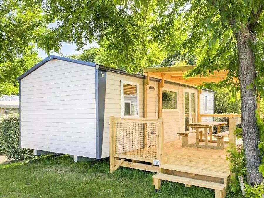 Camping La Riviera - Mobilhome 6 personas - 3 Habitaciones 4/6 Personas + Tv in Saint-Michel-Chef-Chef, Côte de Jade
