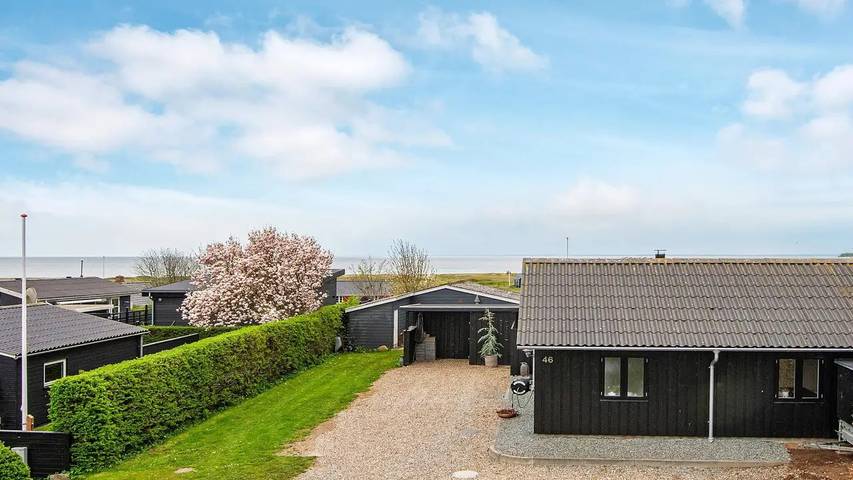 Ferienhaus für 5 Personen, mit Whirlpool und Terrasse sowie Garten und Sauna in Flovt Strand - 3