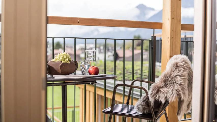 Ferienwohnung für 2 Personen, mit Balkon und Sauna sowie Garten in Radfeld - 4