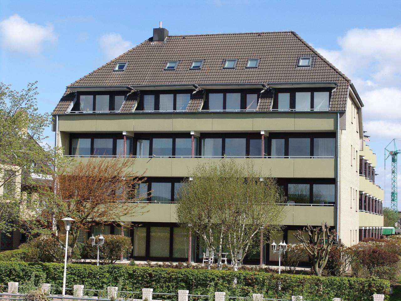 Ganze Ferienwohnung, Ferienwohnung 307 - mit seitlichem Meerblick in Hafen Büsum, Büsum
