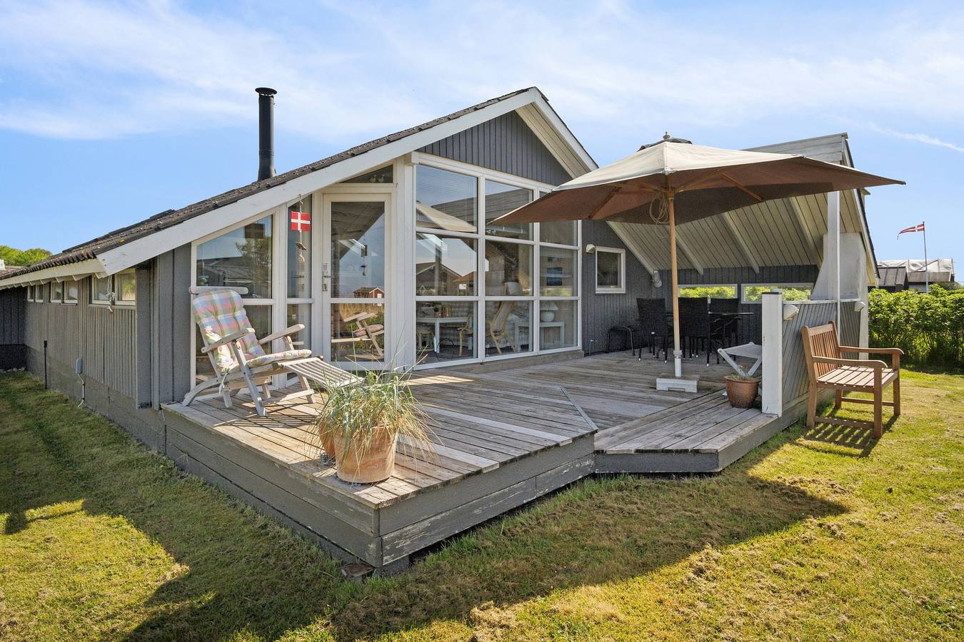 Gemütliches Sommerhaus in Føns mit Meerblick in Nørre Aaby, Kleiner Belt