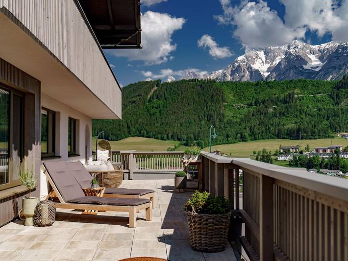 Hütte für 10 Personen, mit Terrasse und Garten in Rohrmoos - 4