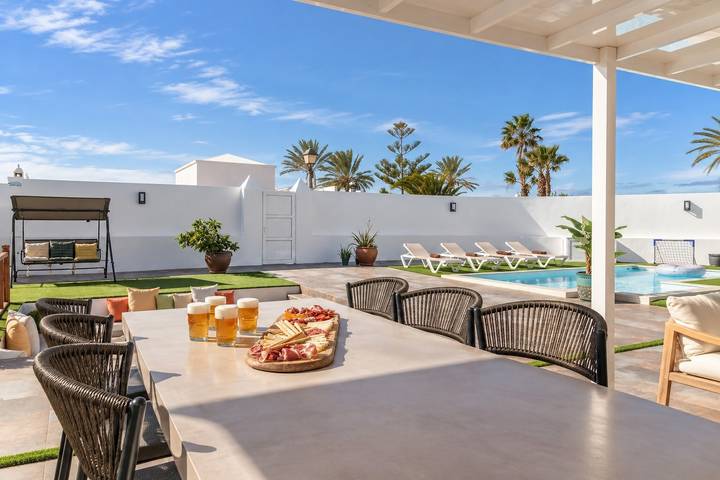 Ferienhaus für 12 Personen, mit Garten in Playa Blanca - 4