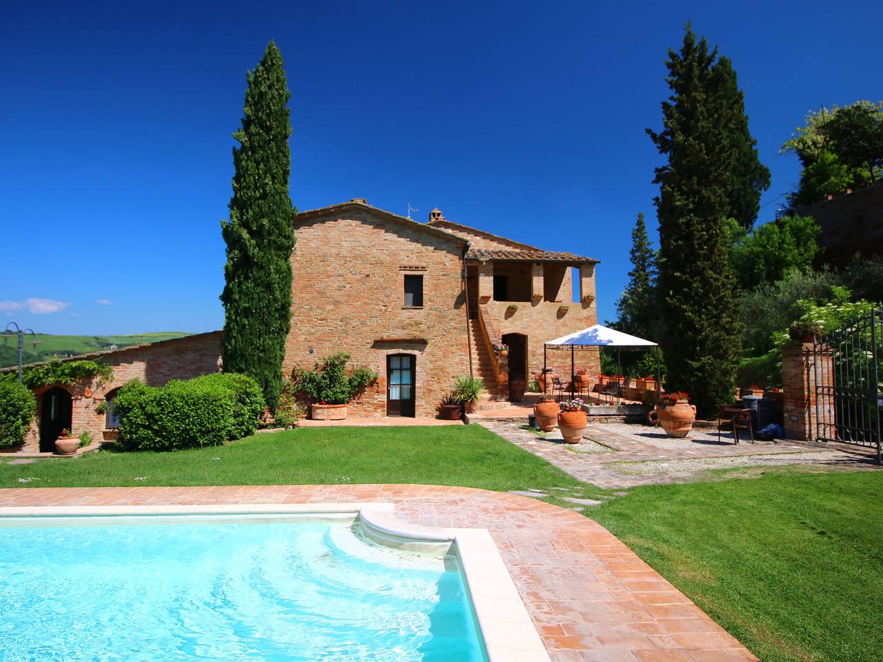 Vakantiehuis voor 6 Personen in Montalcino, Val d'Orcia