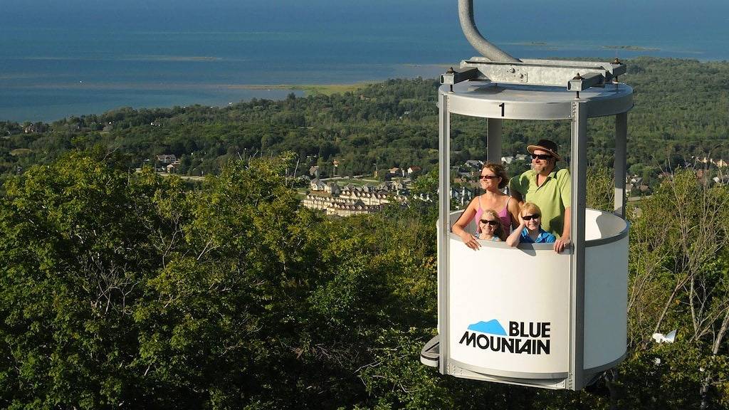Ganze Wohnung, Willkommen im Hillside Studio 1 mit Blick auf die Berge, voll ausgestatteter Küche, Wlan und Shuttle in Blue Mountain (Ontario), Huronsee (Kanada)