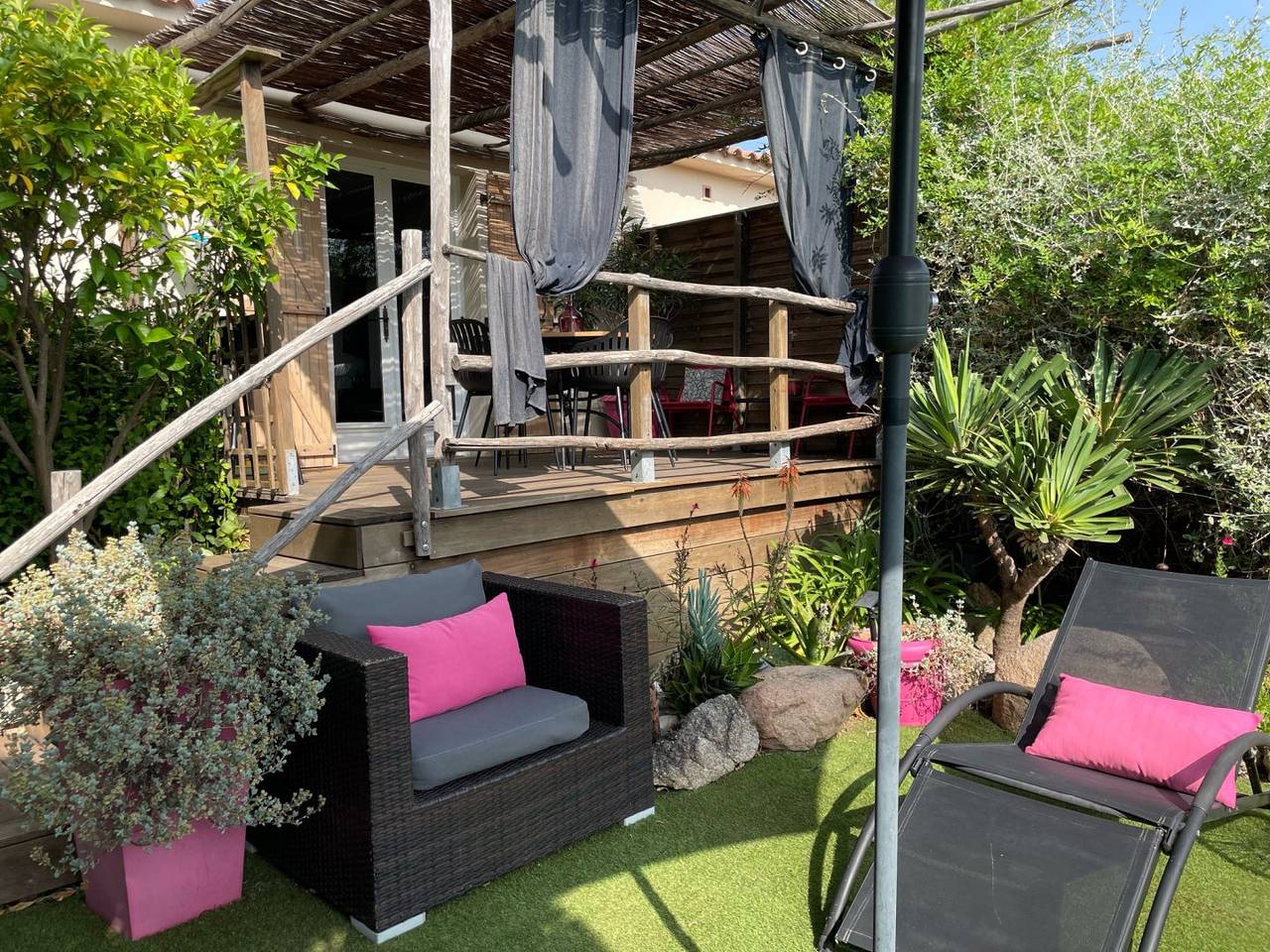Appartement entier, Location appartement dans villa T2 vue sur mer in Sainte-Lucie de Porto-Vecchio, Zonza