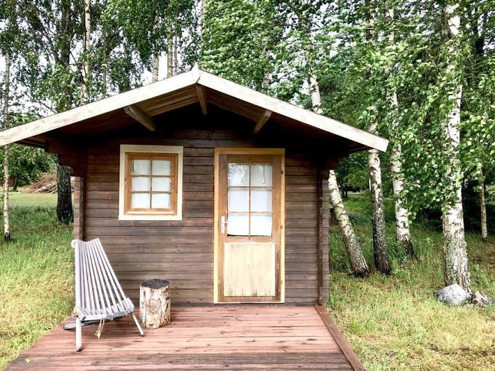 Camping für 2 Personen, mit Terrasse und Ausblick sowie Garten, mit Haustier in Estland - 4