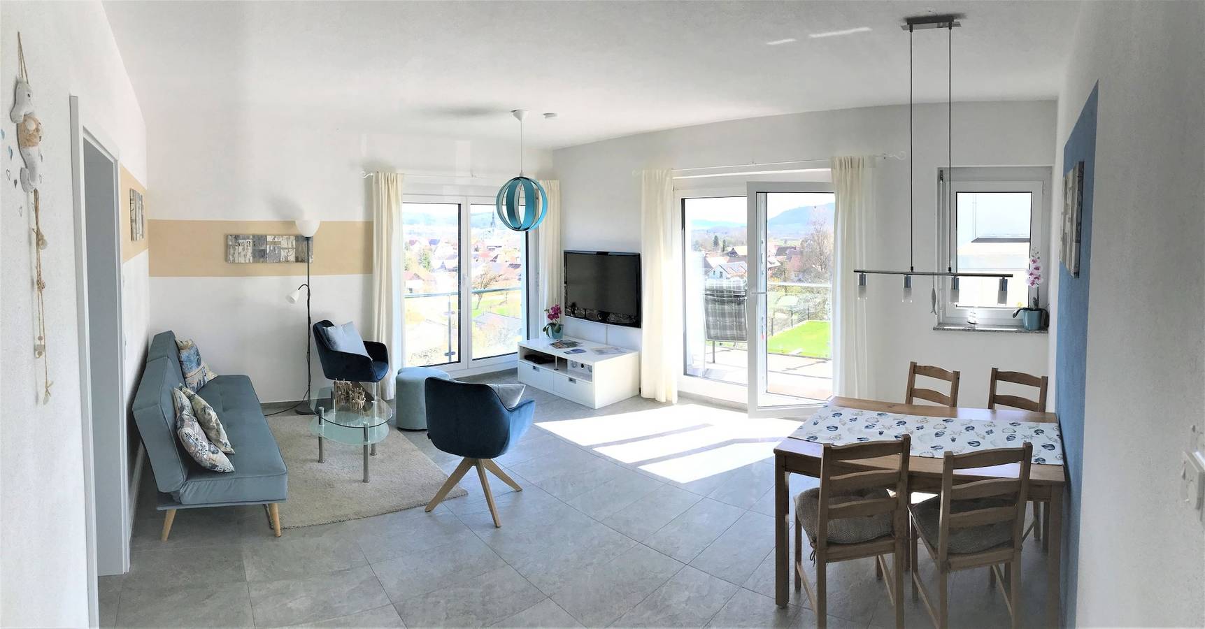 Ganze Ferienwohnung, Ferienwohnung für 5 Personen mit Garten in Stockach, Landkreis Konstanz