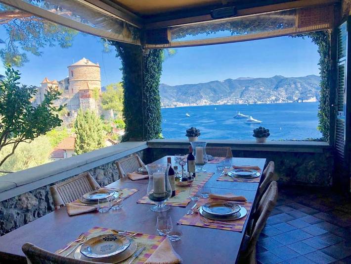 Ferienhaus für 10 Personen, mit Ausblick und Garten sowie Pool in Portofino - 3