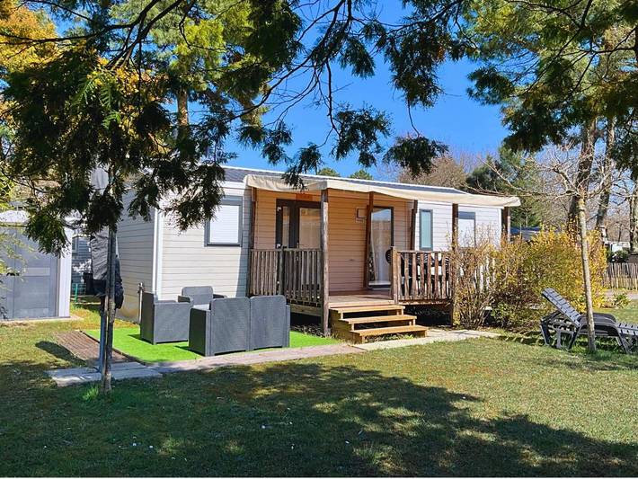 Camping pour 6 personnes, avec jardin et piscine à La Teste-de-Buch