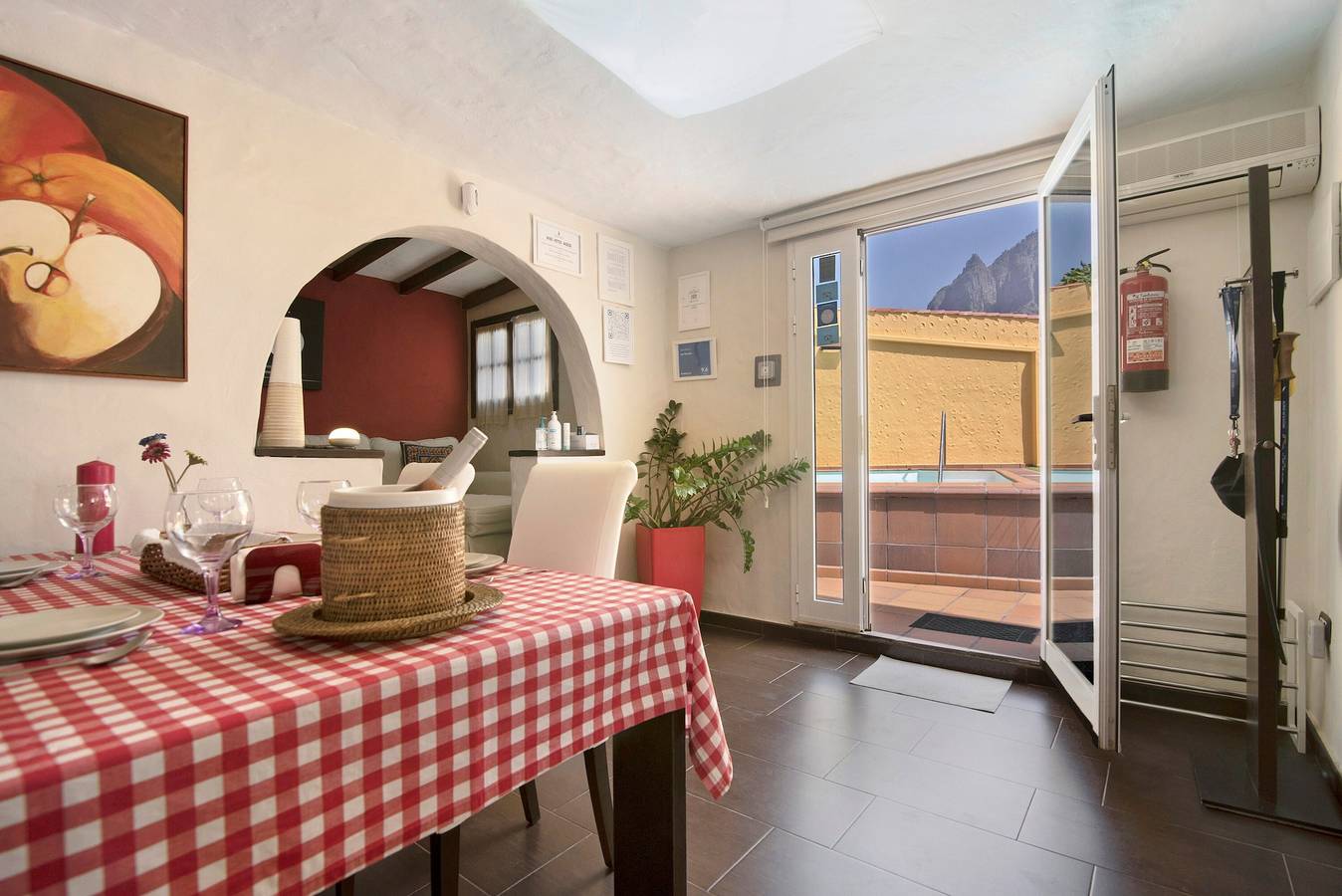 Ferienhaus "Los Veroles" mit Meerblick, privatem beheiztem Pool und Wlan in La Suerte (Canary Island), Agaete