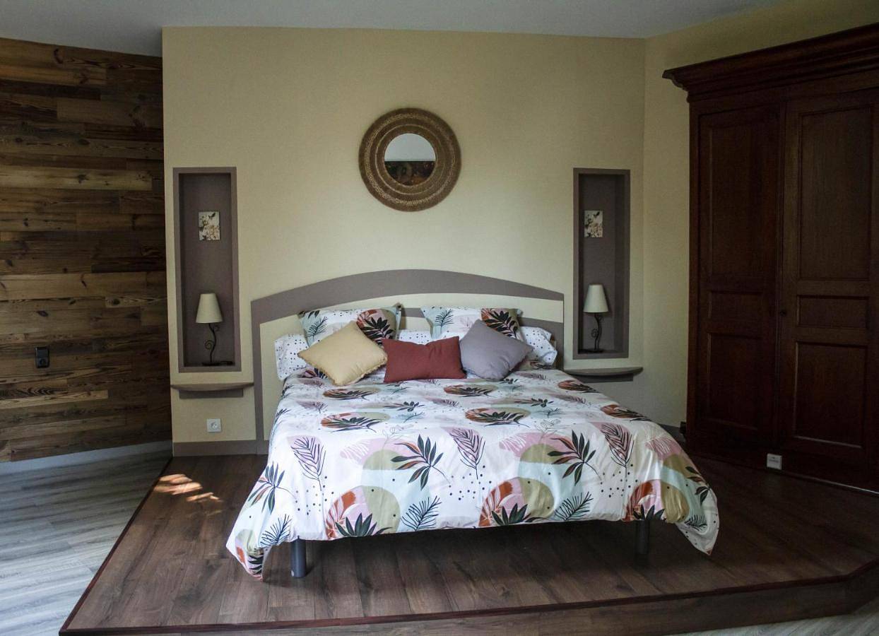 Double Room with Garden View in Tauriac-de-Naucelle, Aveyron