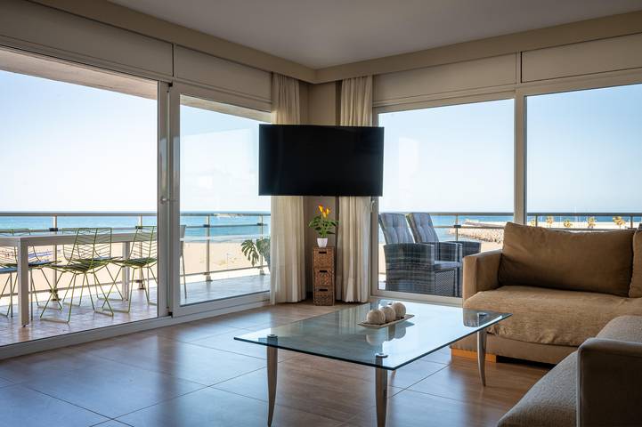 Apartamento de vacaciones para 6 personas, con vistas al mar y terraza - 1