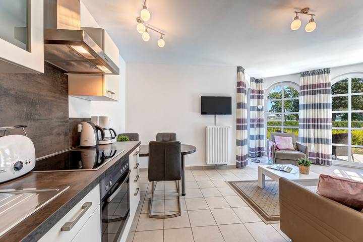 Appartement entier, Residenz am Balmer See, Whg. 37 mit Sauna und Seeblick für bis zu 4 Gäste in Balm, Benz