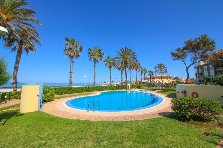Ferienwohnung für 4 Personen, mit Kinderpool und Balkon sowie Garten, kinderfreundlich in Dénia - 3