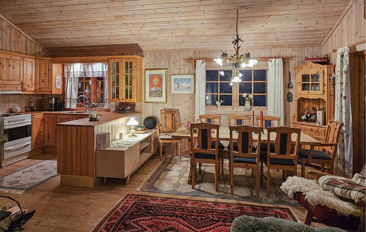 Ferienhaus für 9 Personen mit Ausblick in Hjartdal