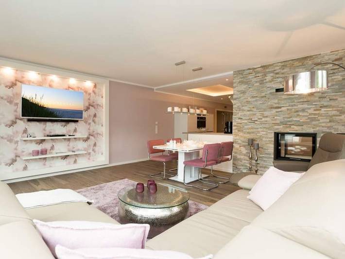 Ferienwohnung für 4 Personen, mit Balkon und Sauna