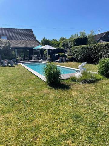 Cottage pour 2 personnes, avec jardin ainsi que piscine et terrasse à Jalhay