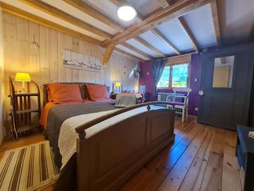 Chambre d’hôte pour 4 personnes, avec terrasse à Rochesson