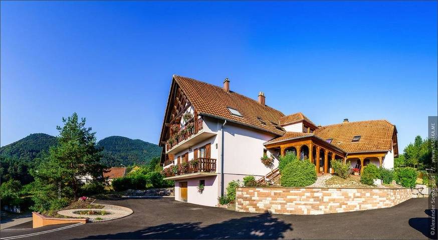 Chambre d’hôte pour 2 personnes, avec jardin et vue à Neubois