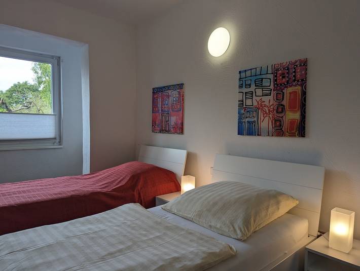 Apartamento entero, Casa de huéspedes Koblenz planta superior para hasta 7 personas con uso de jardín y barbacoa in Kesselheim, Coblenza