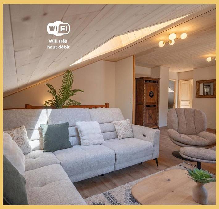 Gîte pour 12 personnes, avec terrasse et jardin à Mont-Saxonnex - 4