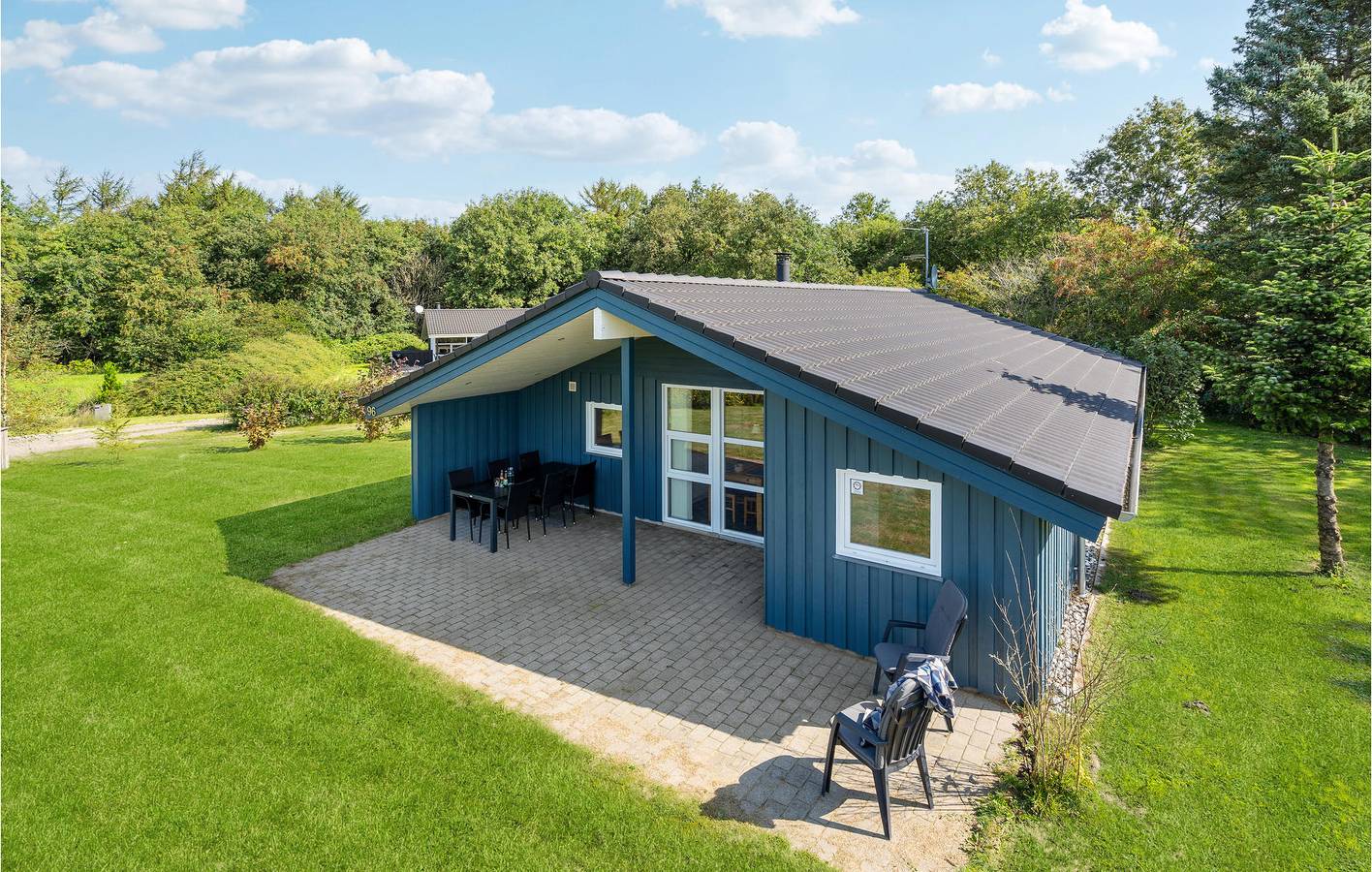 Feriehus for 6 personer med jacuzzi in Hovborg, Vejen