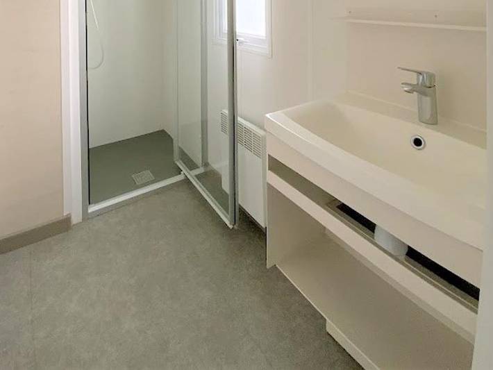 Camping Du Pre Des Moines - Mobilheim 2 personen - Sauje - 2 Schlafzimmer in Gouvieux, Oise