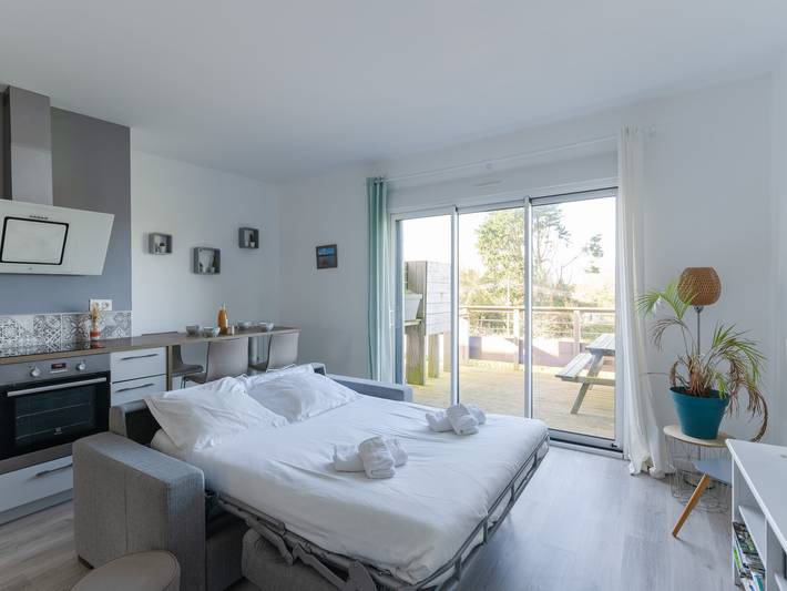 Gîte pour 4 personnes, avec terrasse à Ploudalmézeau - 3