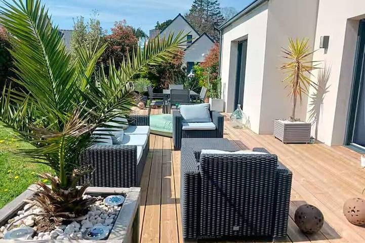 Maison de vacances pour 5 personnes, avec jardin et terrasse - 1