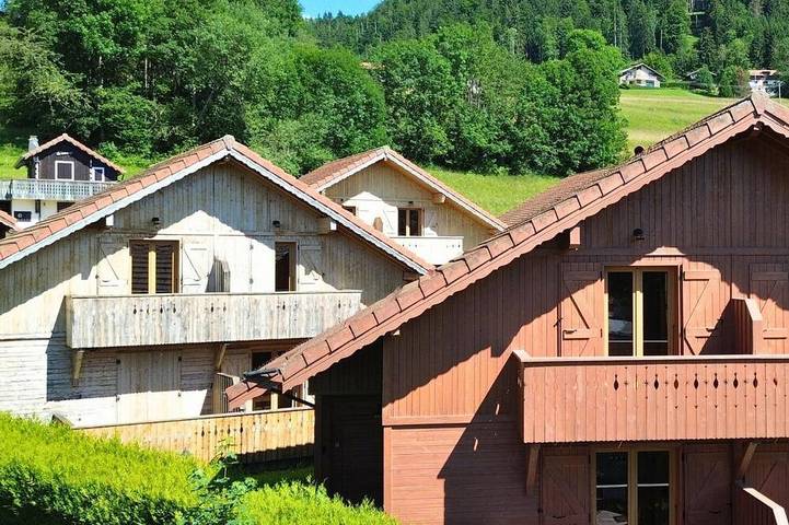 Location de vacances pour 4 personnes, avec jardin à Mont-Saxonnex