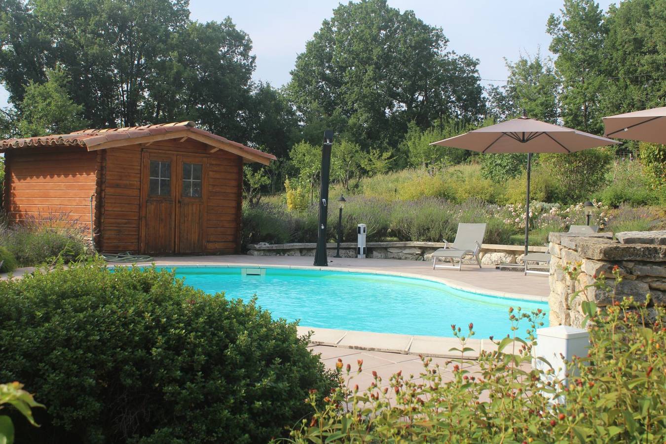 Gîte Bois et Senteurs in Lafrançaise, Quercy