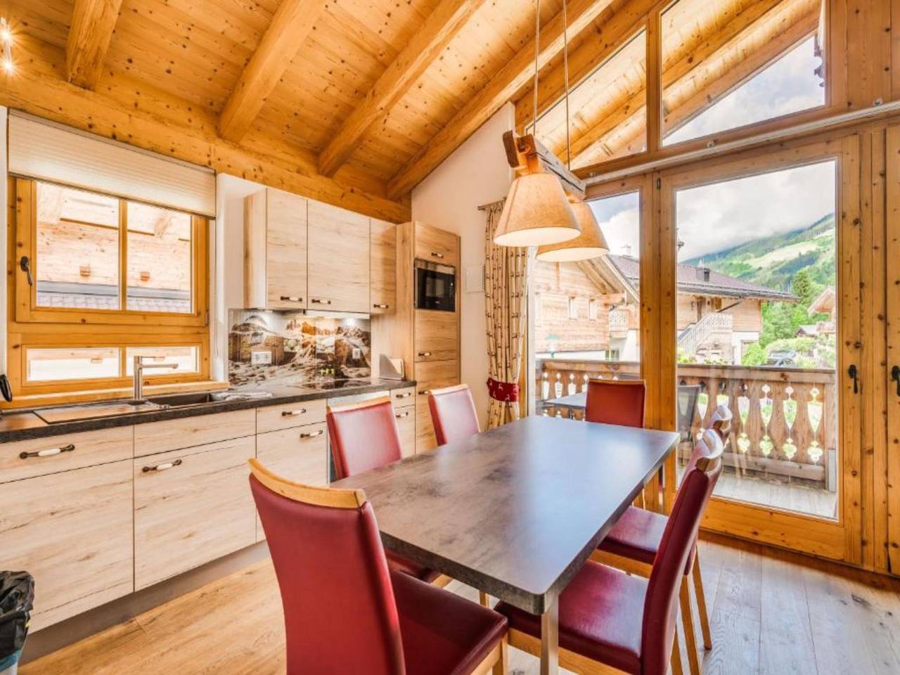 Alpine gem with sauna between ski resorts in Trattenbach Pinzgau, Kitzbuehl alps