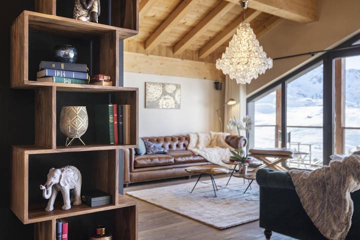 Chalet pour 12 personnes, avec sauna et terrasse à Val Thorens