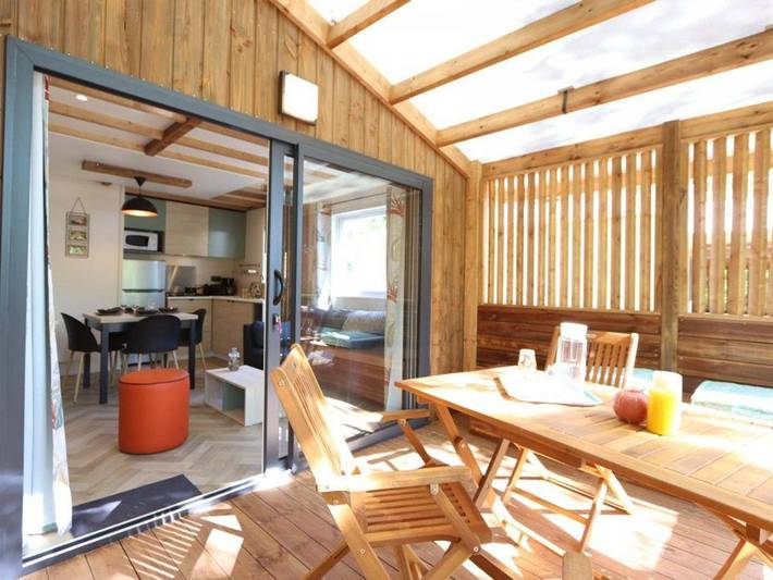 Camping pour 7 personnes, avec piscine