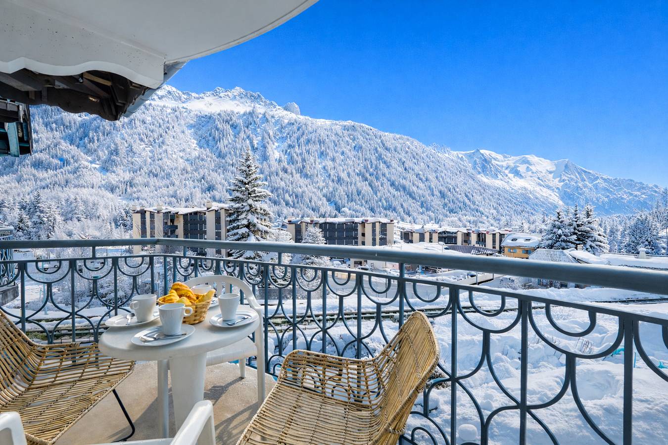 Hel lägenhet, Mont blanc view with private sauna in Argentière, Chamonix-Mont-Blanc