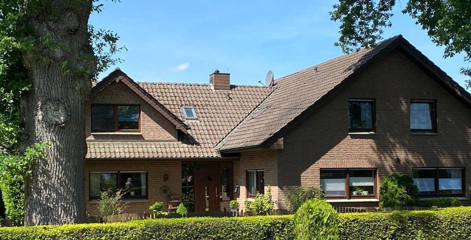 Ferienwohnung für 6 Personen, mit Garten und Ausblick