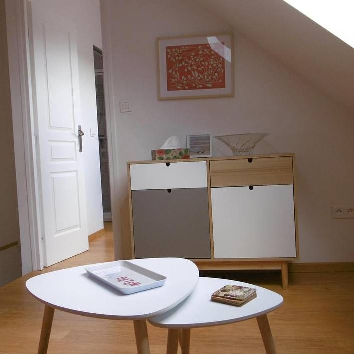 Gîte pour 2 personnes, avec Jardin et Vue dans Prémesques