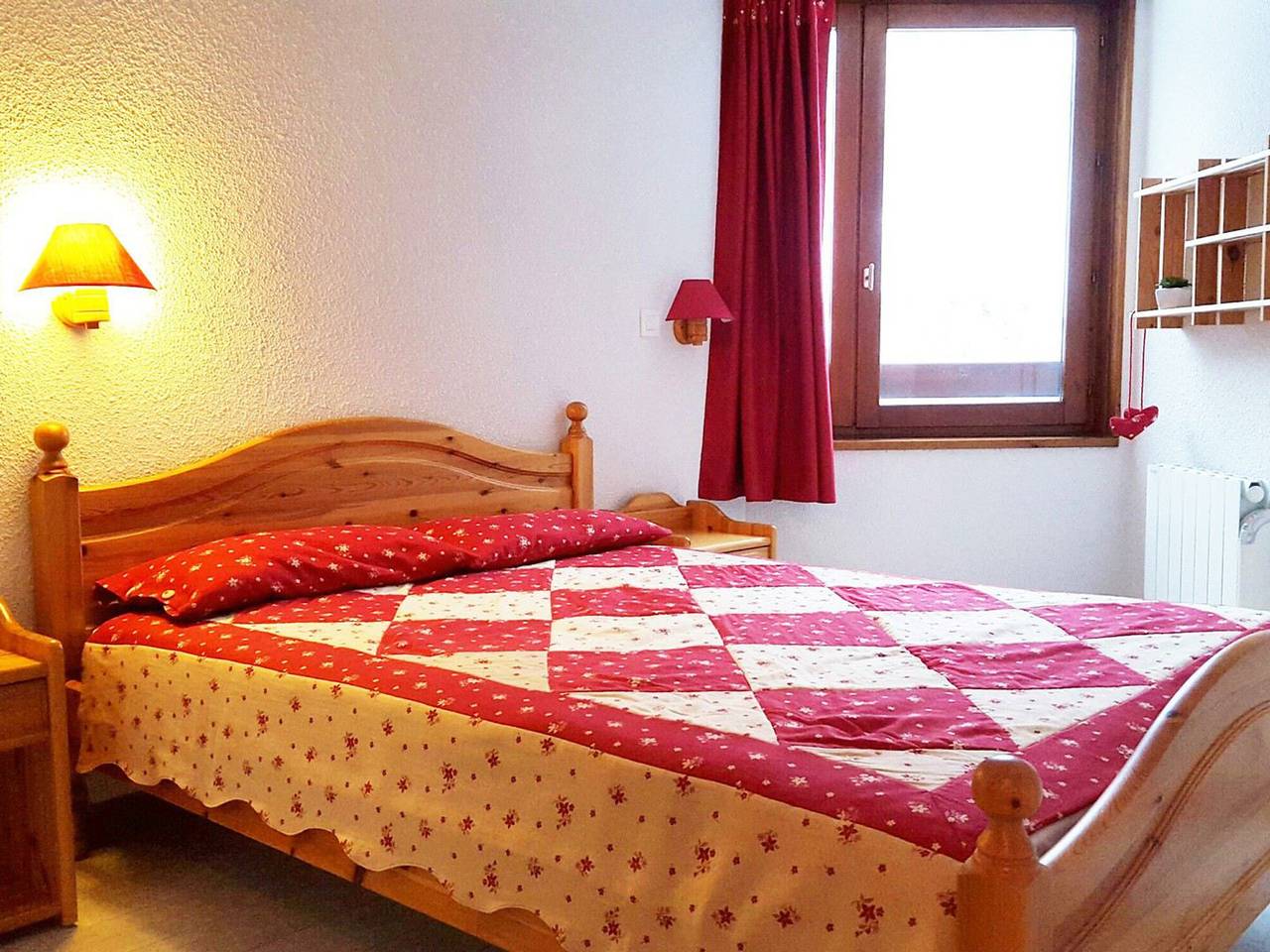 Apartamento entero, T3 Montaña, 2 habitaciones, en el centro, a pie de pistas in La Tania, La Perrière