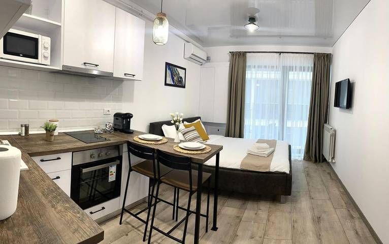 Appartement de vacances pour 2 personnes, avec vue sur le lac ainsi que balcon et vue