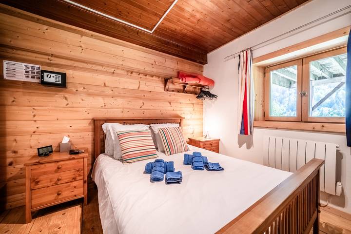 Hütte für 2 Personen, mit Garten und Whirlpool, kinderfreundlich in Montriond