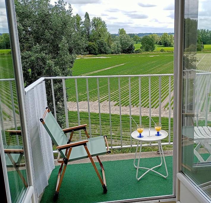 Appartement de vacances pour 2 personnes, avec vue et balcon