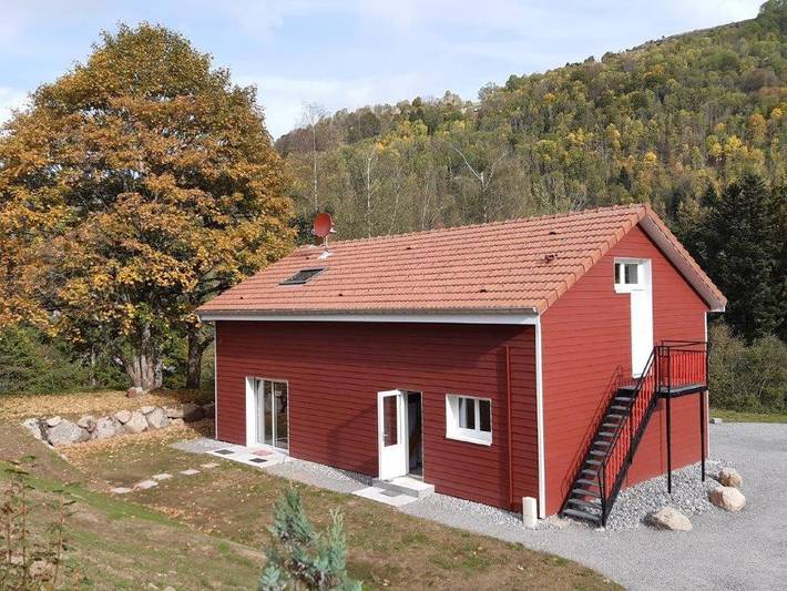 Maison de vacances pour 12 personnes, avec terrasse et vue, animaux acceptés à La Bresse