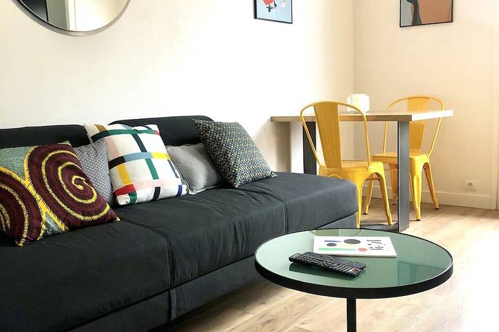 Ganze Wohnung, \"L'Etale\", Wohnung mit Terrasse im Herzen des Stadtzentrums. 2 Schritte vom See entfernt in Hossegor-See, Hossegor