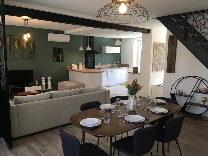 Gîte pour 6 personnes, avec jardin ainsi que terrasse et vue dans Brezolles