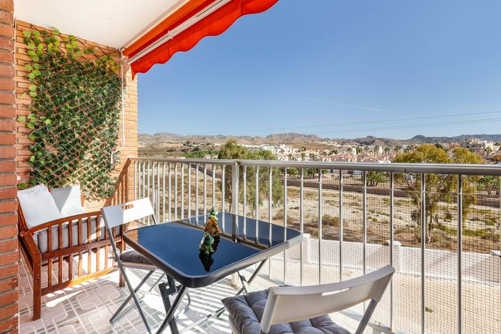 Vakantiewoning voor 5 personen, met Balkon en Tuin in Mazarrón