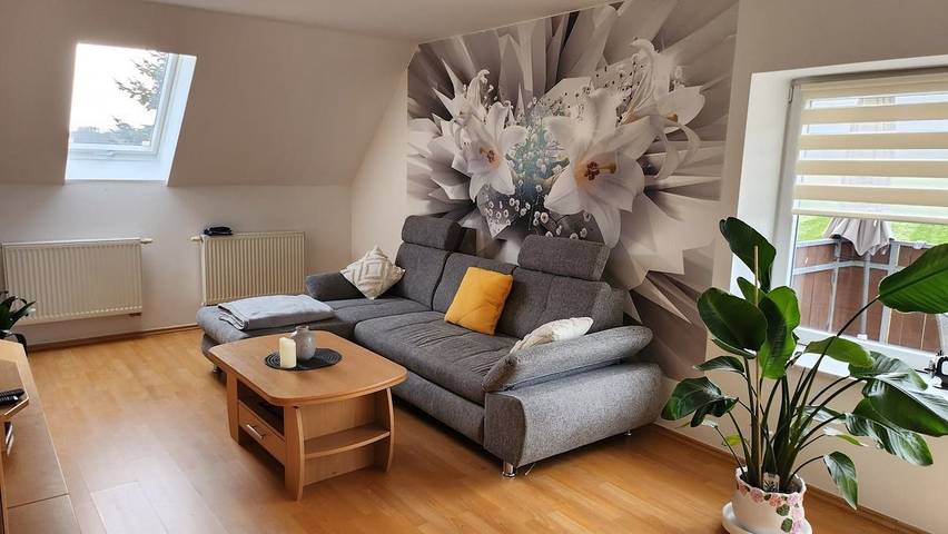 Ganze Wohnung, Komfortable Landwohnung am Finckener See mit Balkon, Terrasse und Garten in Fincken, Müritz