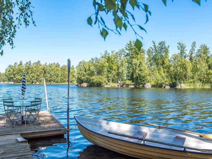 Ferienhaus für 3 Personen, mit Terrasse und Garten sowie Sauna und Seeblick in Smaland - 2