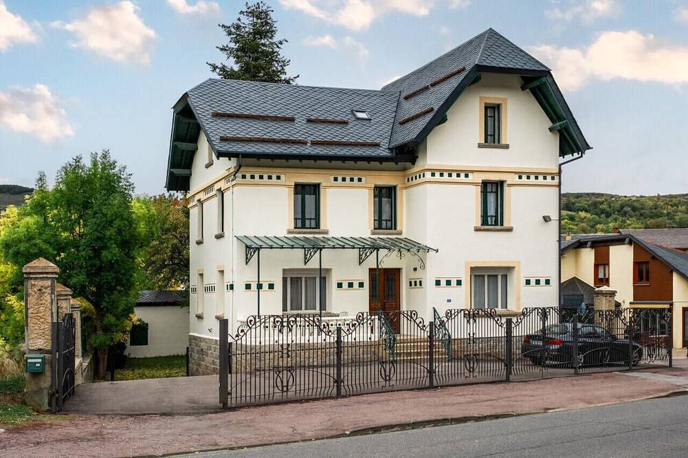 Historical and central chalet in French Cerdanya in Saillagouse, Parc naturel régional des Pyrénées catalanes